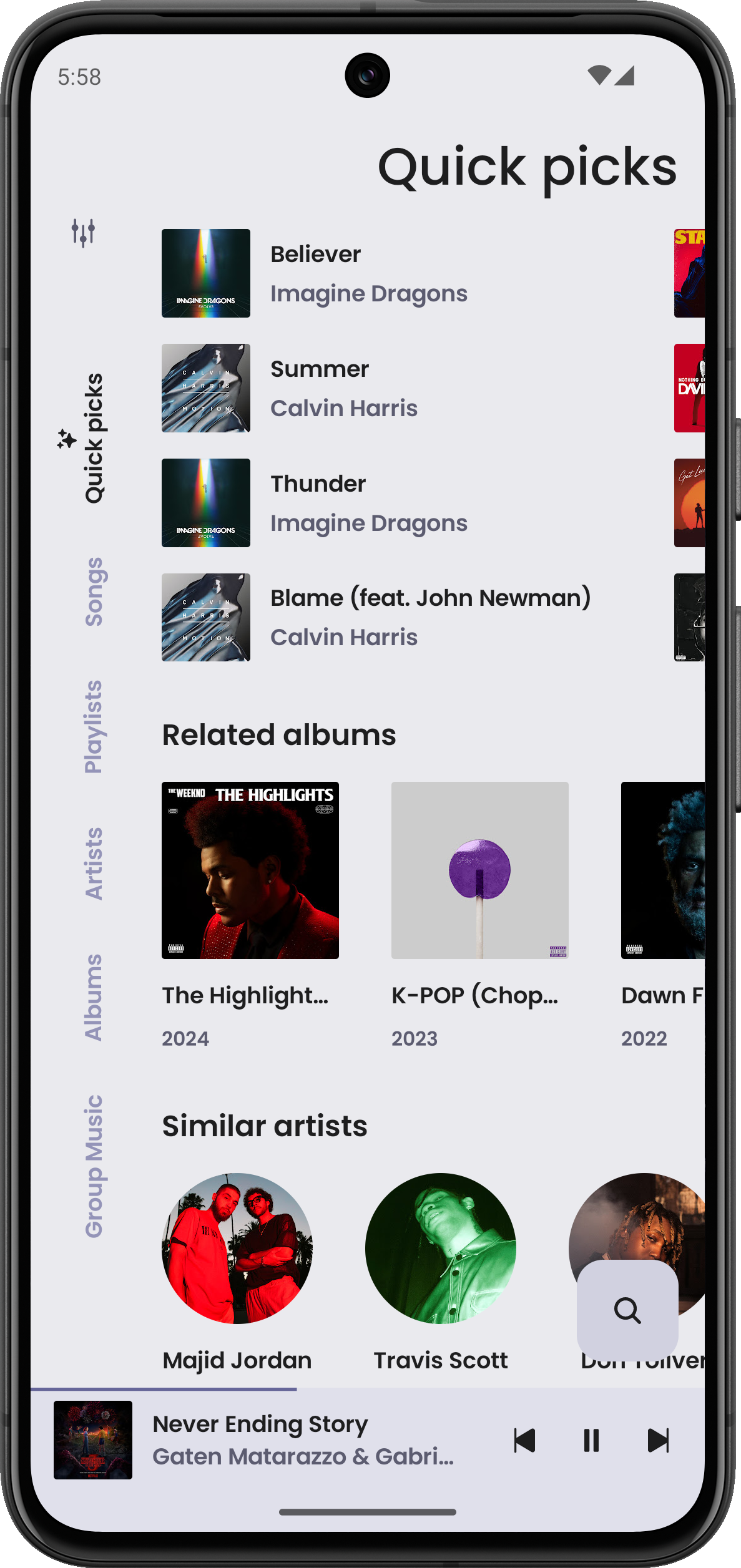 Screenshot Acute Music - AcuteCoder
