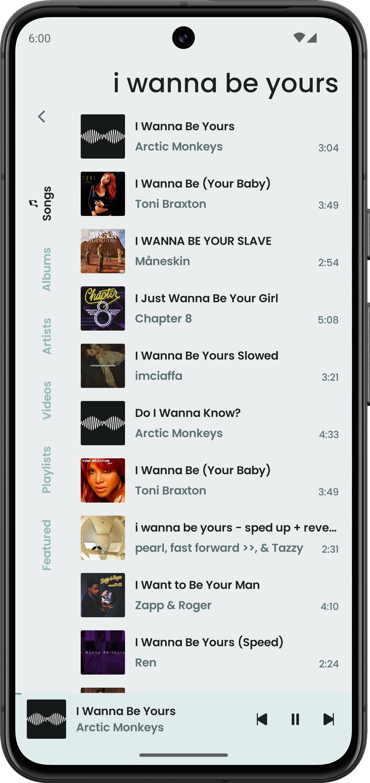 Screenshot Acute Music - AcuteCoder