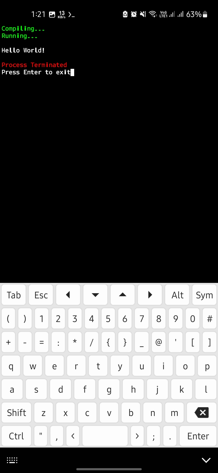 Screenshot CodeSpace - AcuteCoder